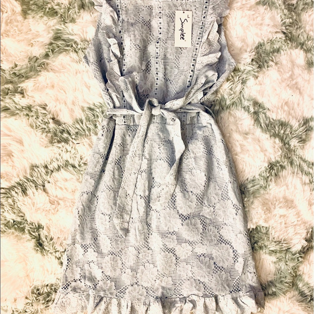 Denim and LACE DRESSES